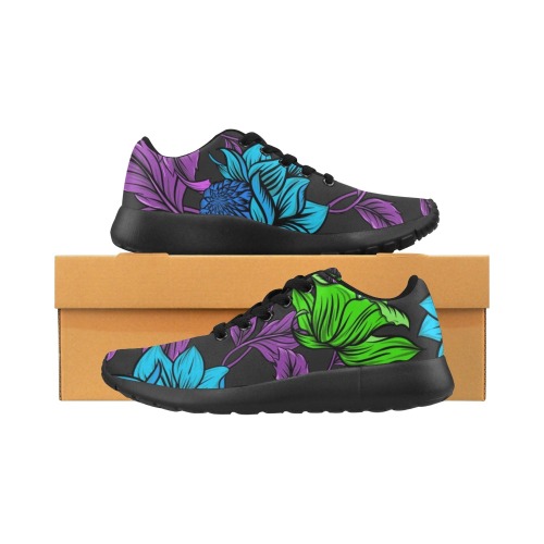 Neon Tropical Turquoise Women’s Running Shoes (Model 020)