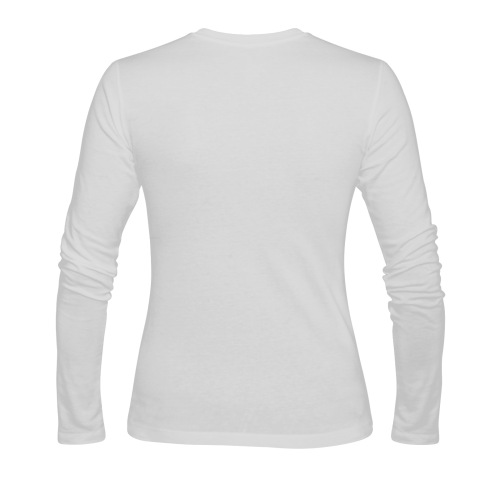 Intanjibles™ DRI-Fit Signature Logo Women's LS T-Shirt Sunny Women's T-shirt (long-sleeve) (Model T07)