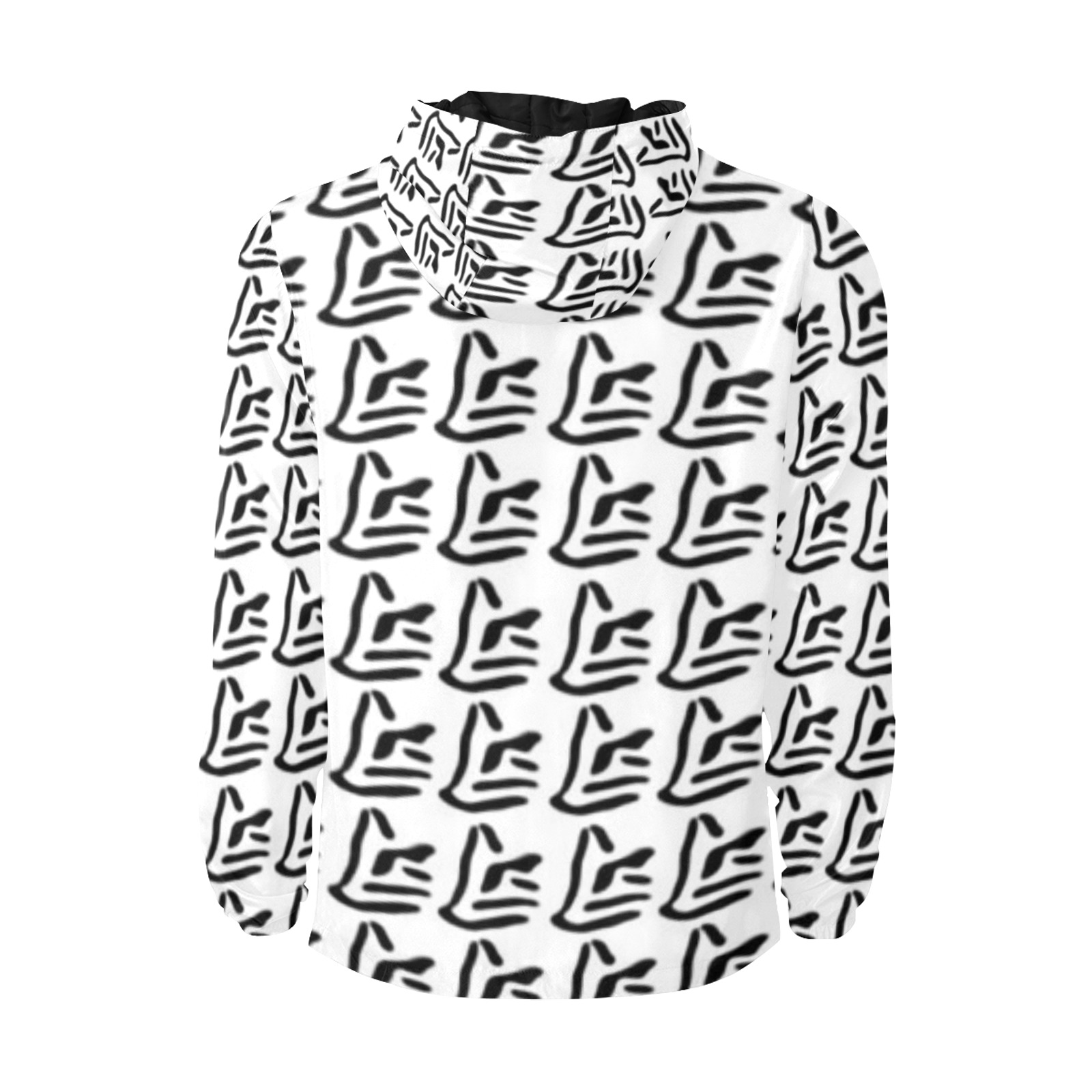 FOG A.G. All Over Print Quilted Windbreaker for Men (Model H35)