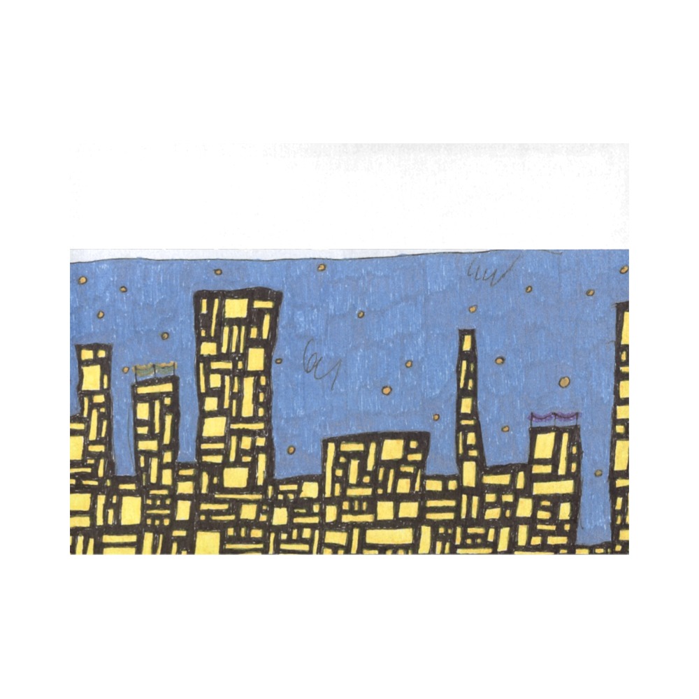 city t2 Placemat 14’’ x 19’’ (Set of 4)