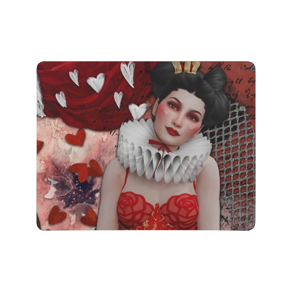 queen of hearts valentine mouse pad Mousepad 18"x14"