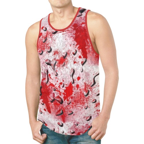 Halloween Blood by Artdream New All Over Print Tank Top for Men (Model T46)