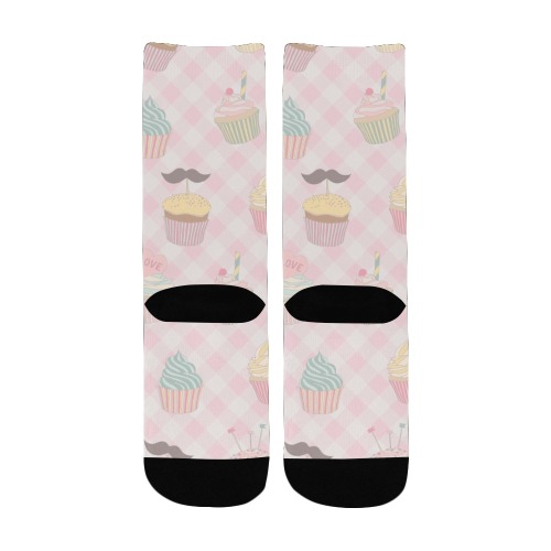 Cupcakes Kids' Custom Socks