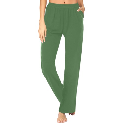 color artichoke green Women's Pajama Trousers
