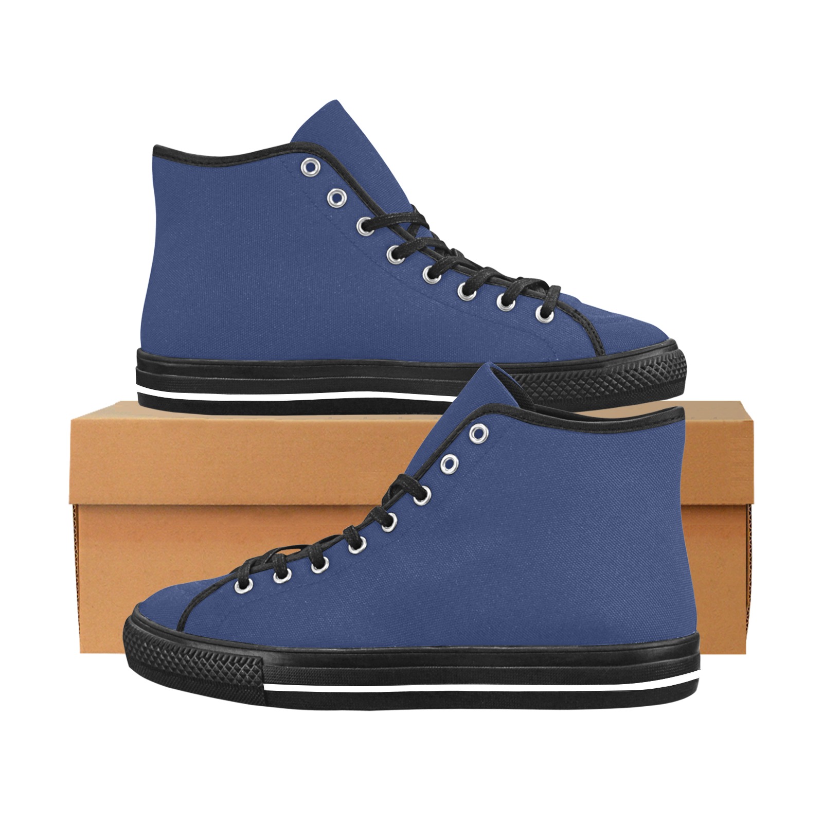 color Delft blue Vancouver H Women's Canvas Shoes (1013-1)