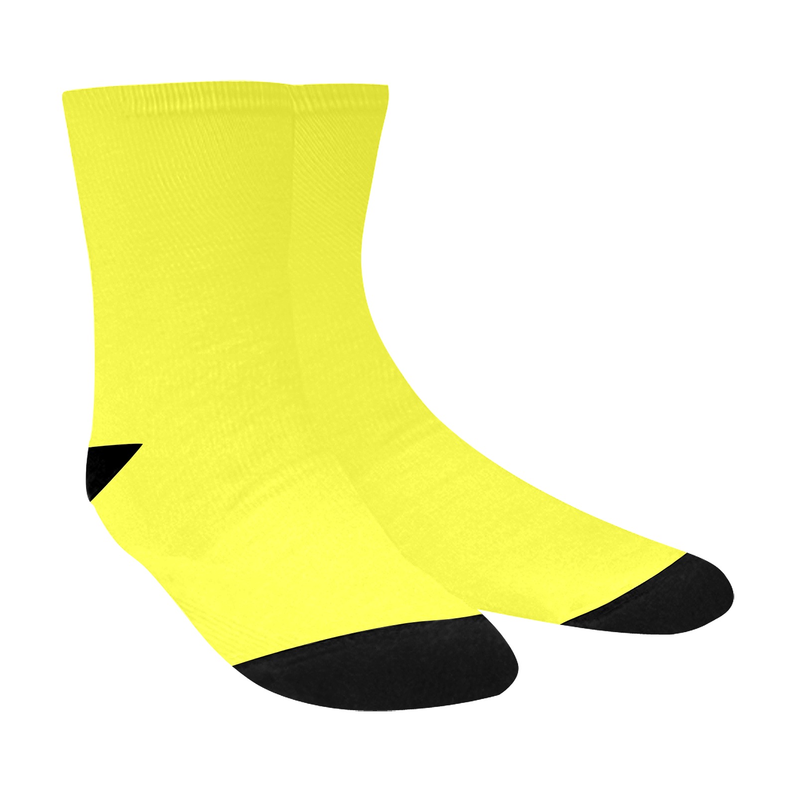 color maximum yellow Crew Socks