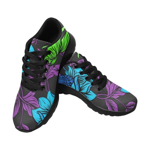 Neon Tropical Turquoise Women’s Running Shoes (Model 020)