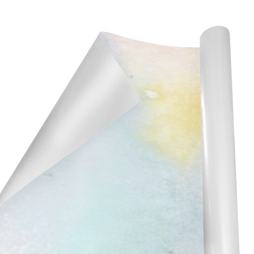 Colorful watercolor Gift Wrapping Paper 58"x 23" (5 Rolls)