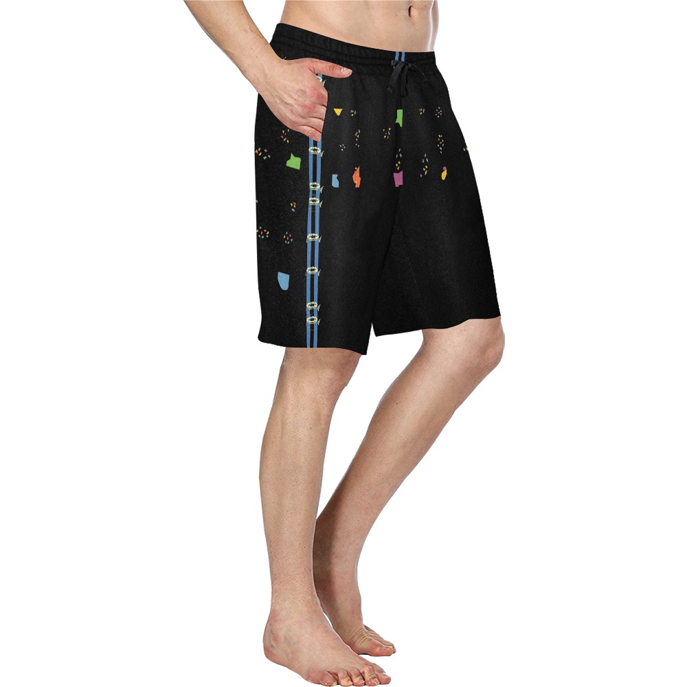 Hang w HNDRX Men's All Over Print Casual Shorts (Model L23)