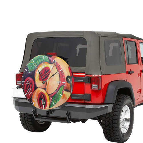 manusartgnd 30 Inch Spare Tire Cover