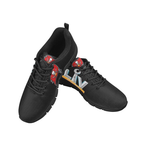 LV Tampa Bay Superbowl Shoes Men's Breathable Running Shoes (Model 055)