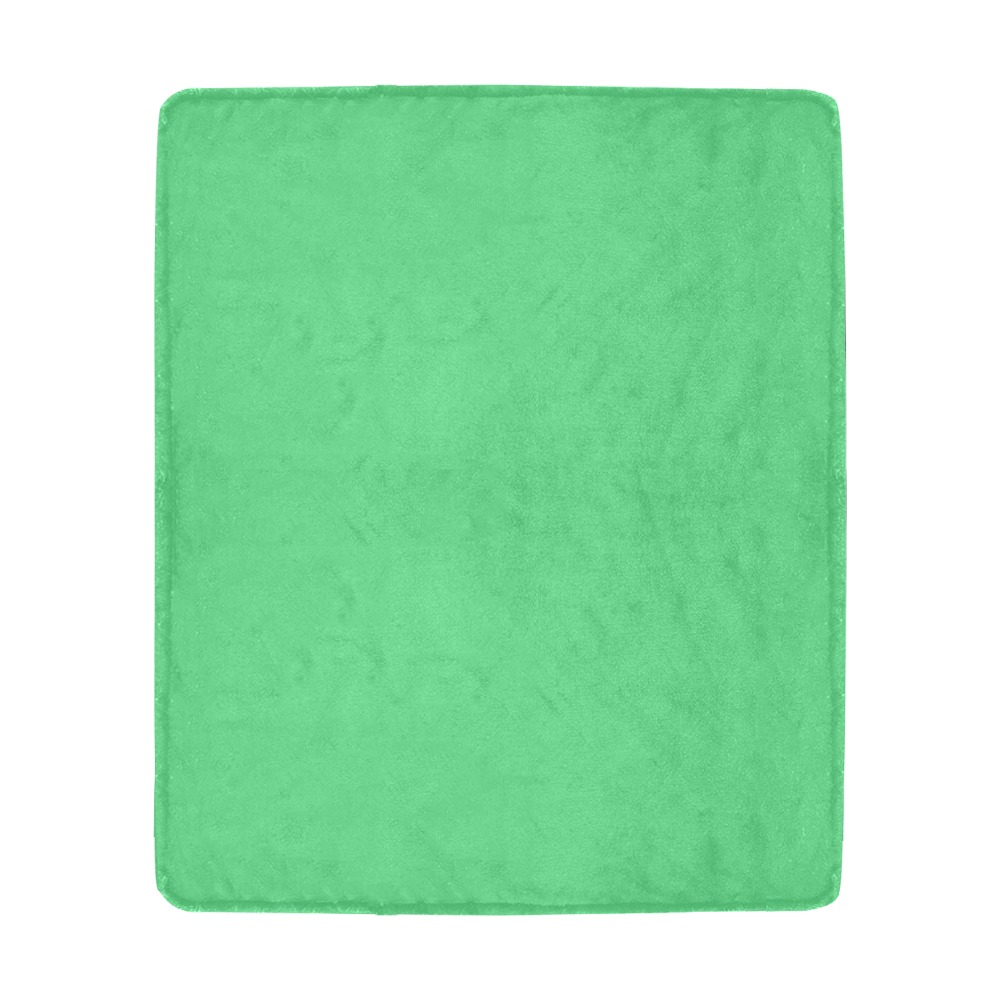 color Paris green Ultra-Soft Micro Fleece Blanket 50"x60"