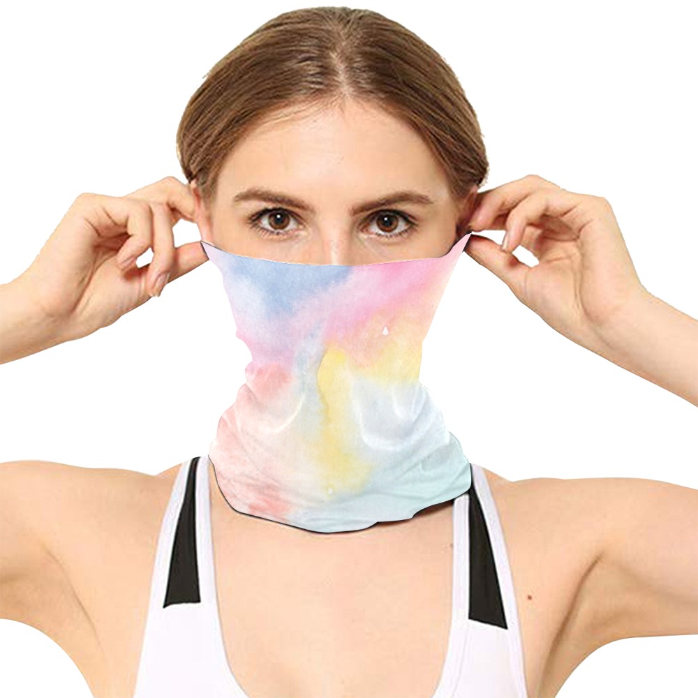 Colorful watercolor Multifunctional Headwear