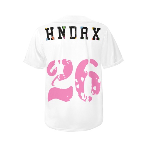 Ladies hndrx jersey All Over Print Baseball Jersey for Women (Model T50)