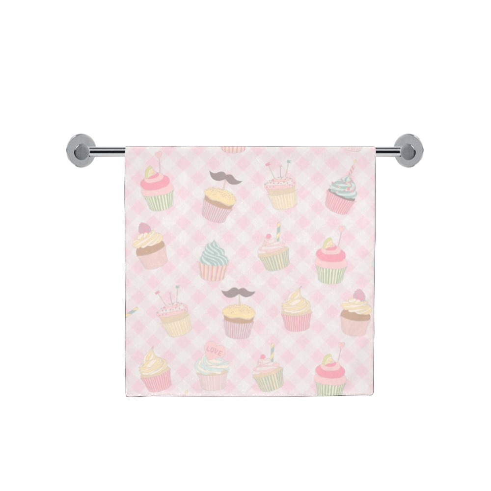 Cupcakes Bath Towel 30"x56"