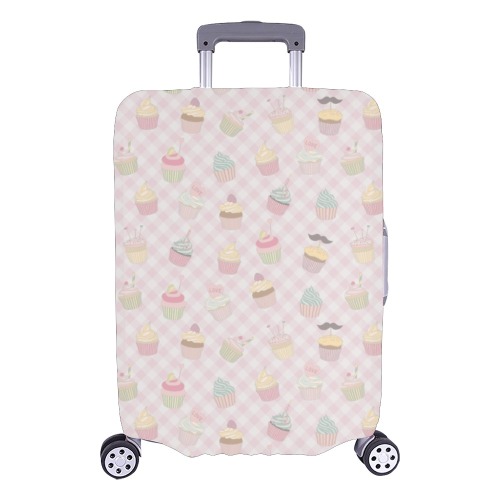Cupcakes Luggage Cover/Large 26"-28"