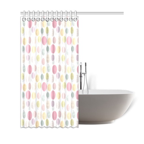 Colorful Cupcakes Shower Curtain 69"x72"