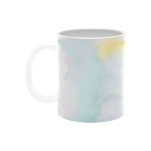 Colorful watercolor White Mug(11OZ)