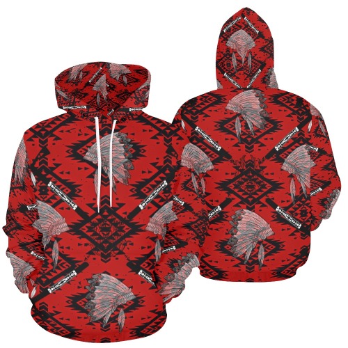 merciless jux All Over Print Hoodie for Men (USA Size) (Model H13)
