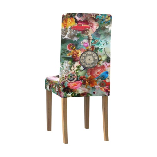 The Secret Garden Removable Dining Chair Cover