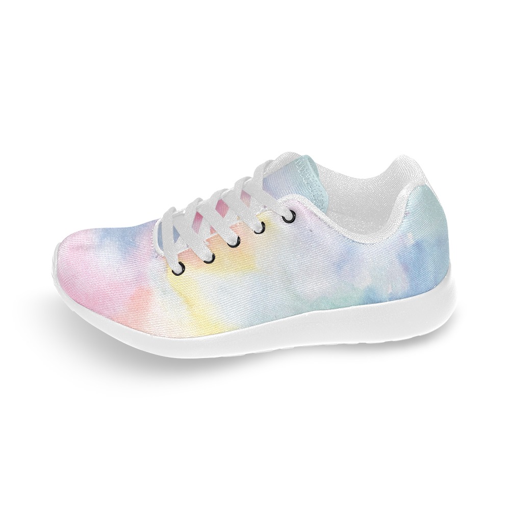 Colorful watercolor Women’s Running Shoes (Model 020)