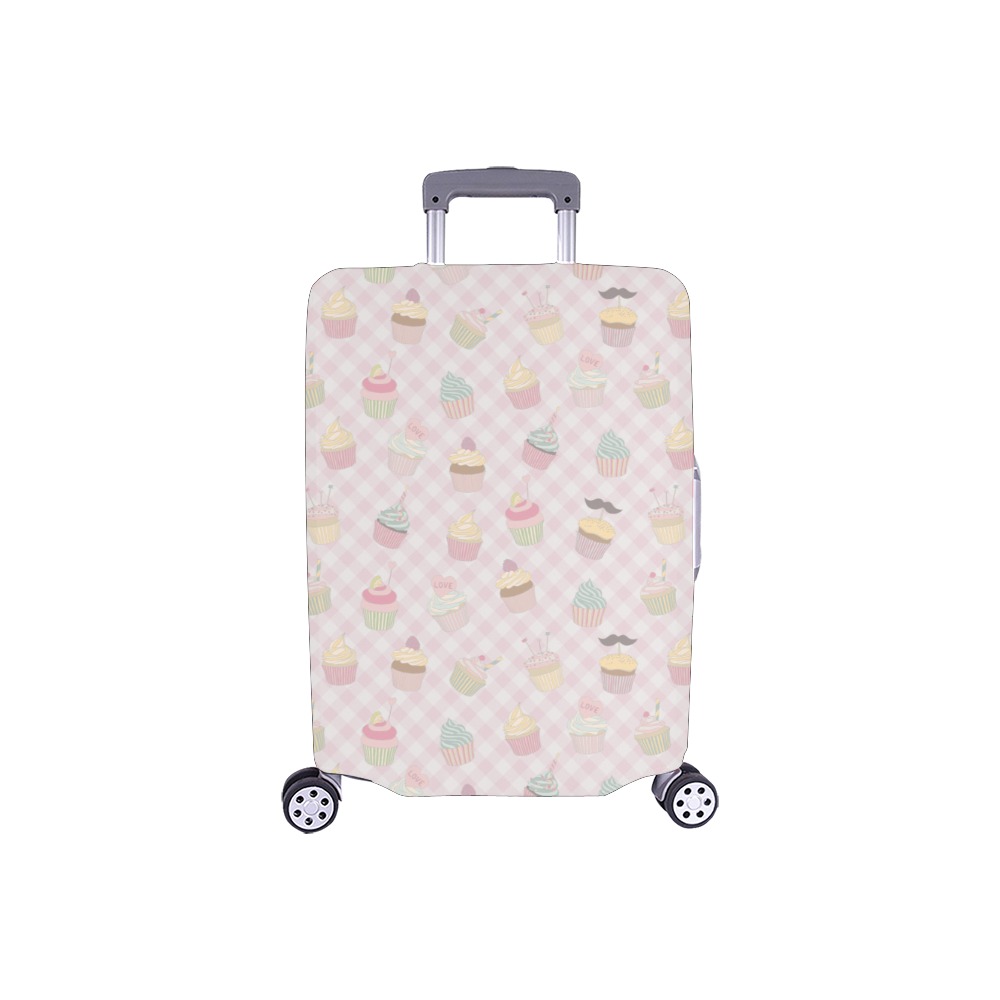 Cupcakes Luggage Cover/Small 18"-21"