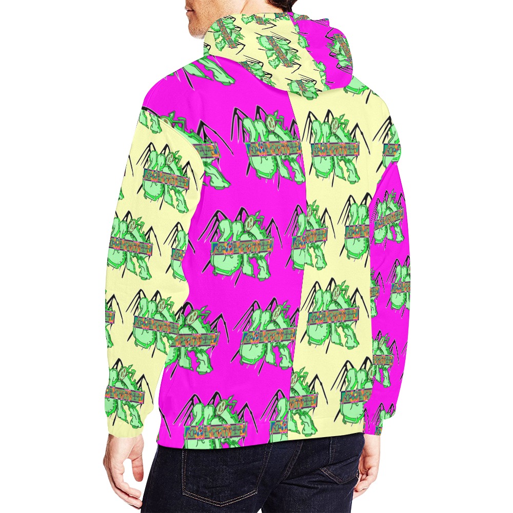 UNGRICH INTROVERT All Over Print Hoodie for Men (USA Size) (Model H13)