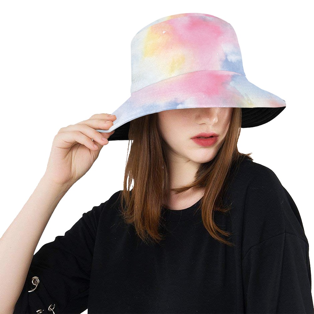 Colorful watercolor All Over Print Bucket Hat
