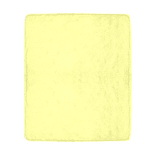 color canary yellow Ultra-Soft Micro Fleece Blanket 50"x60"