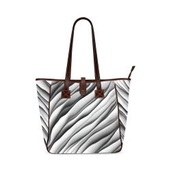 Monochrome Ink Classic Tote Bag (Model 1644)