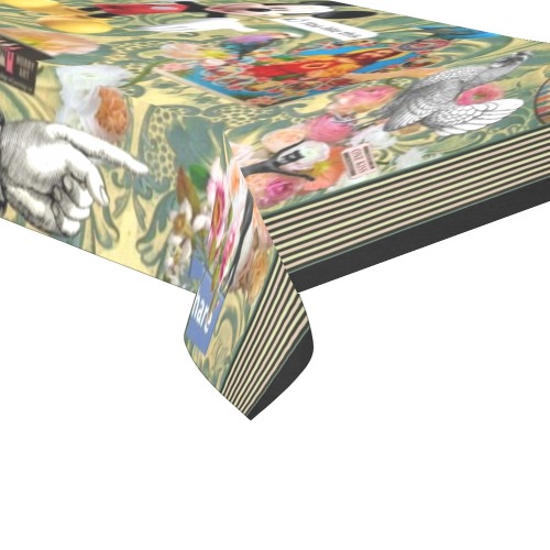 Your Childhood, My Childhood Cotton Linen Tablecloth 60"x120"