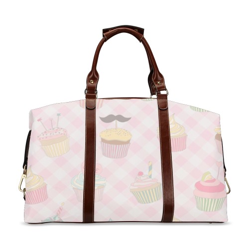 Cupcakes Classic Travel Bag (Model 1643) Remake