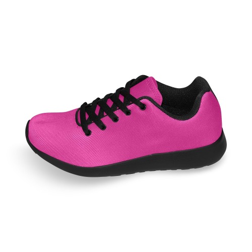 color Barbie pink Men’s Running Shoes (Model 020)