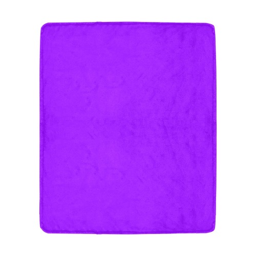 color electric violet Ultra-Soft Micro Fleece Blanket 50"x60"