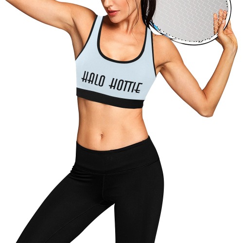 BB Halo Hottie SB Women's All Over Print Sports Bra (Model T52)