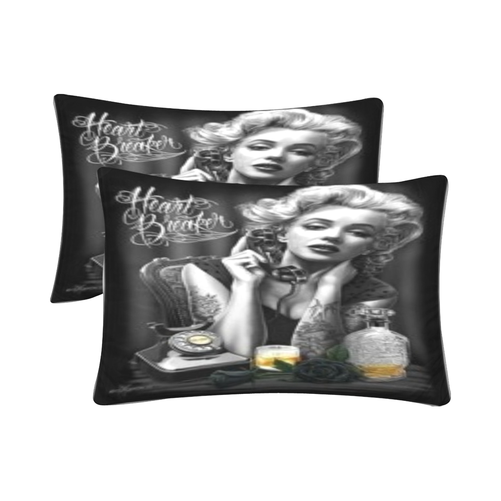 taie d oreille Custom Pillow Case 20"x 30" (One Side) (Set of 2)