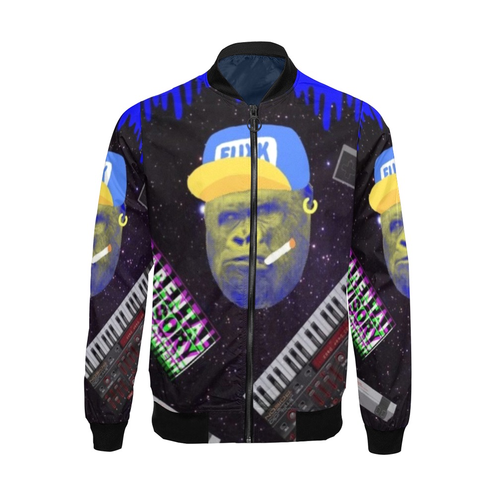 I made this when i was high Bomber Jacket All Over Print Bomber Jacket for Men (Model H19)