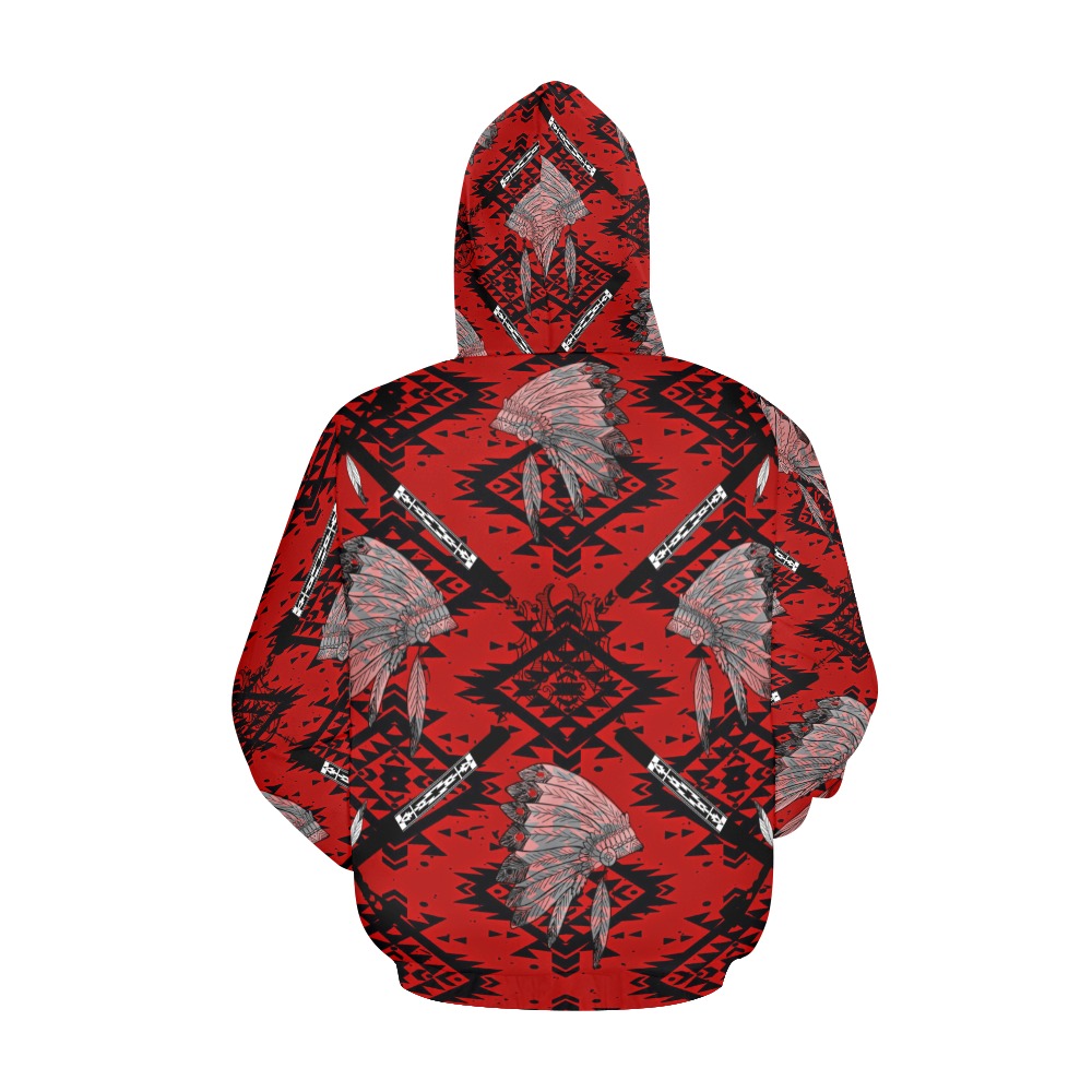 merciless jux All Over Print Hoodie for Men (USA Size) (Model H13)