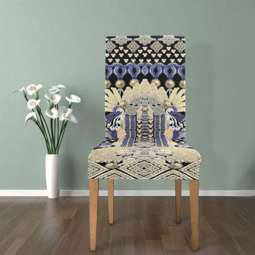 lion Removable Dining Chair Cover