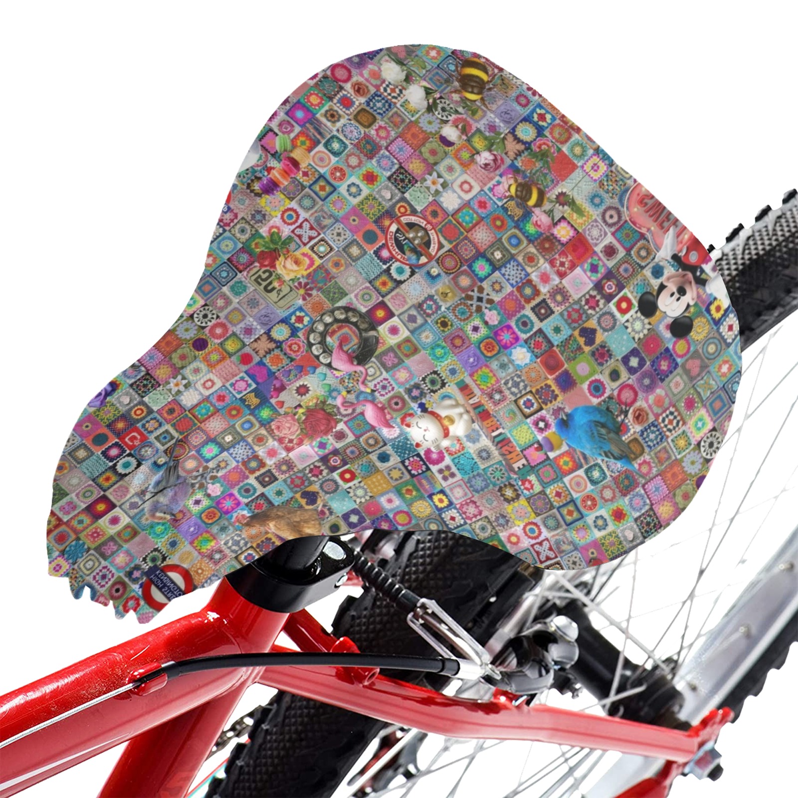 Granny Madness Waterproof Bicycle Seat Cover