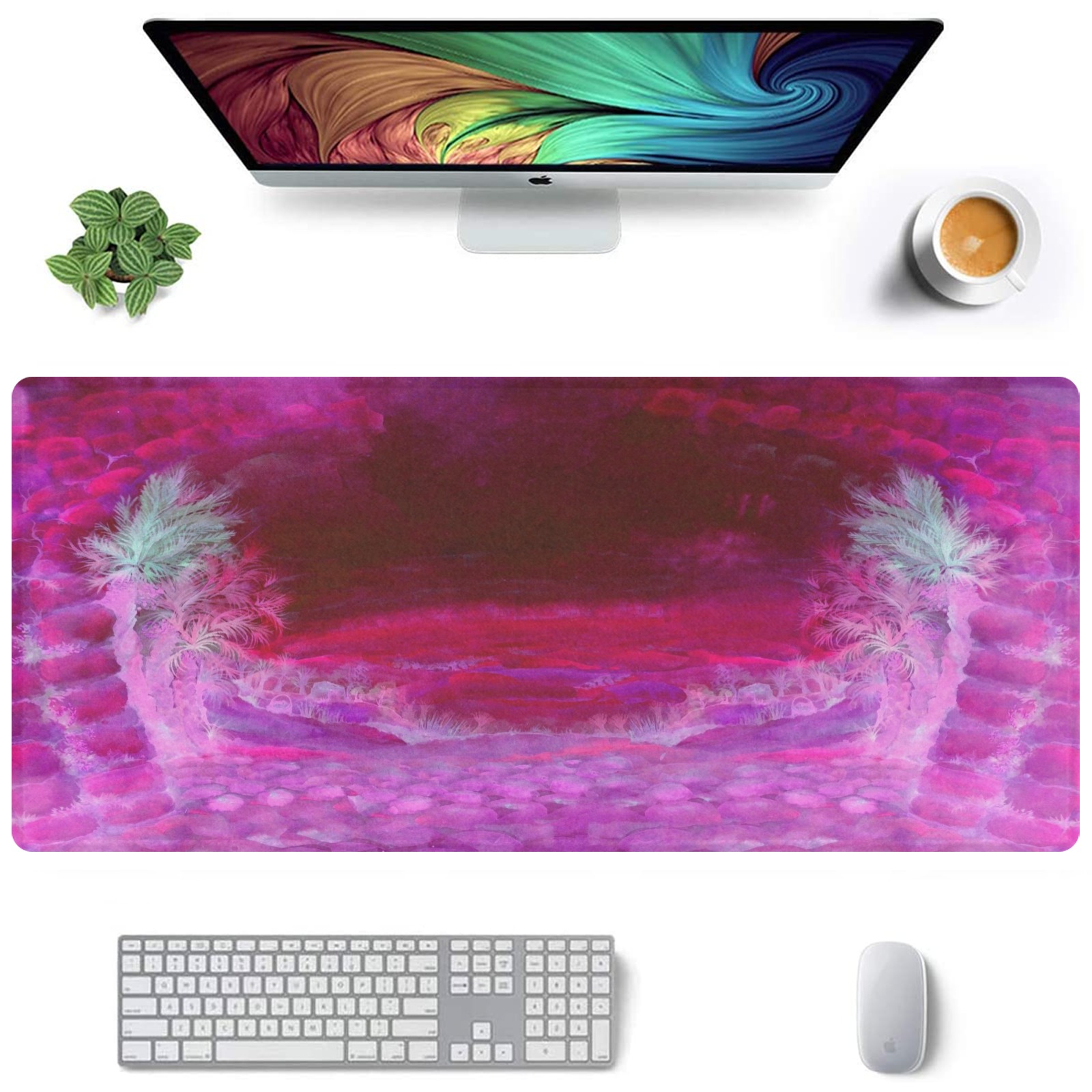 desert 9-35x16 inches Gaming Mousepad (35"x16")
