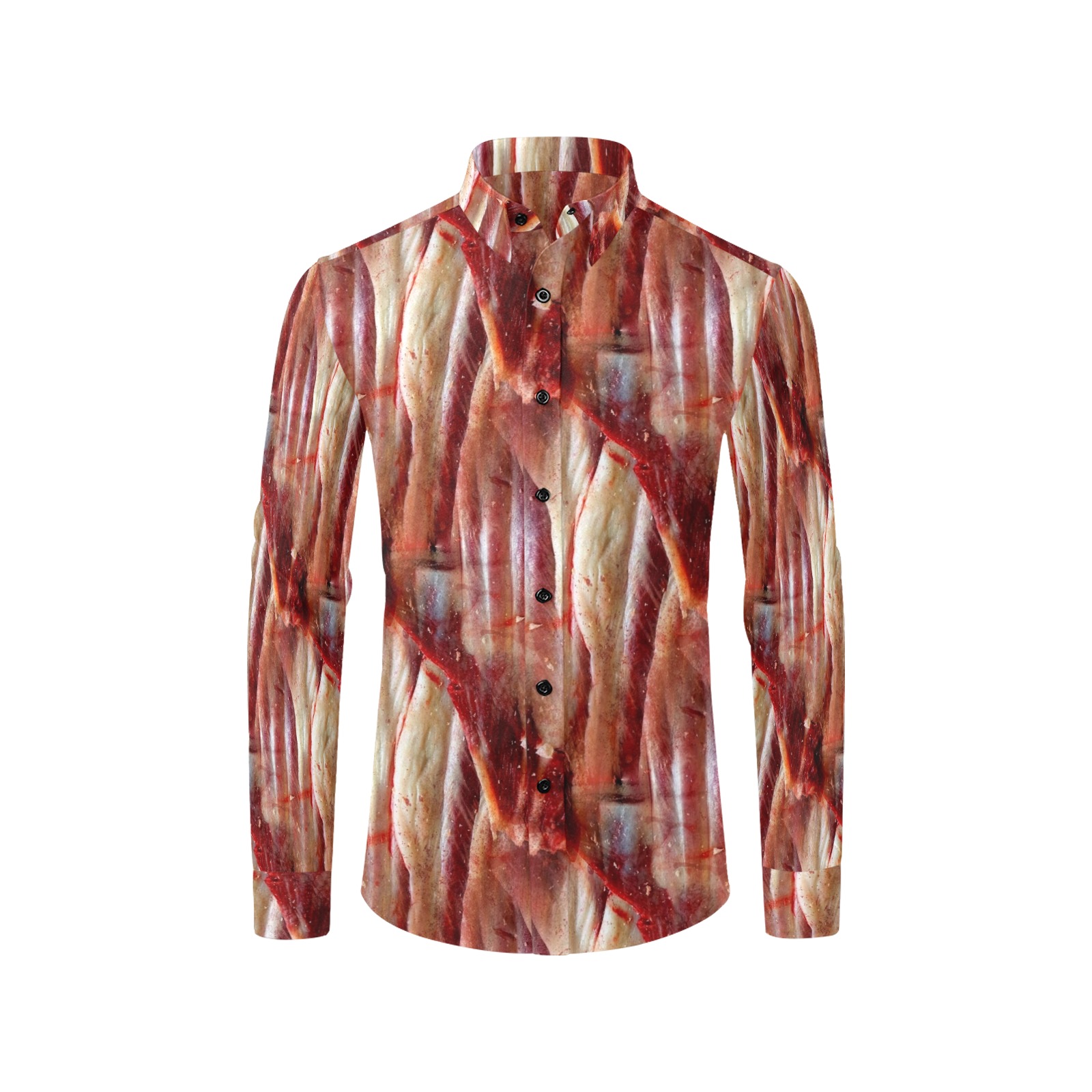 Halloween Meat by Artdream Men's All Over Print Casual Dress Shirt (Model T61)