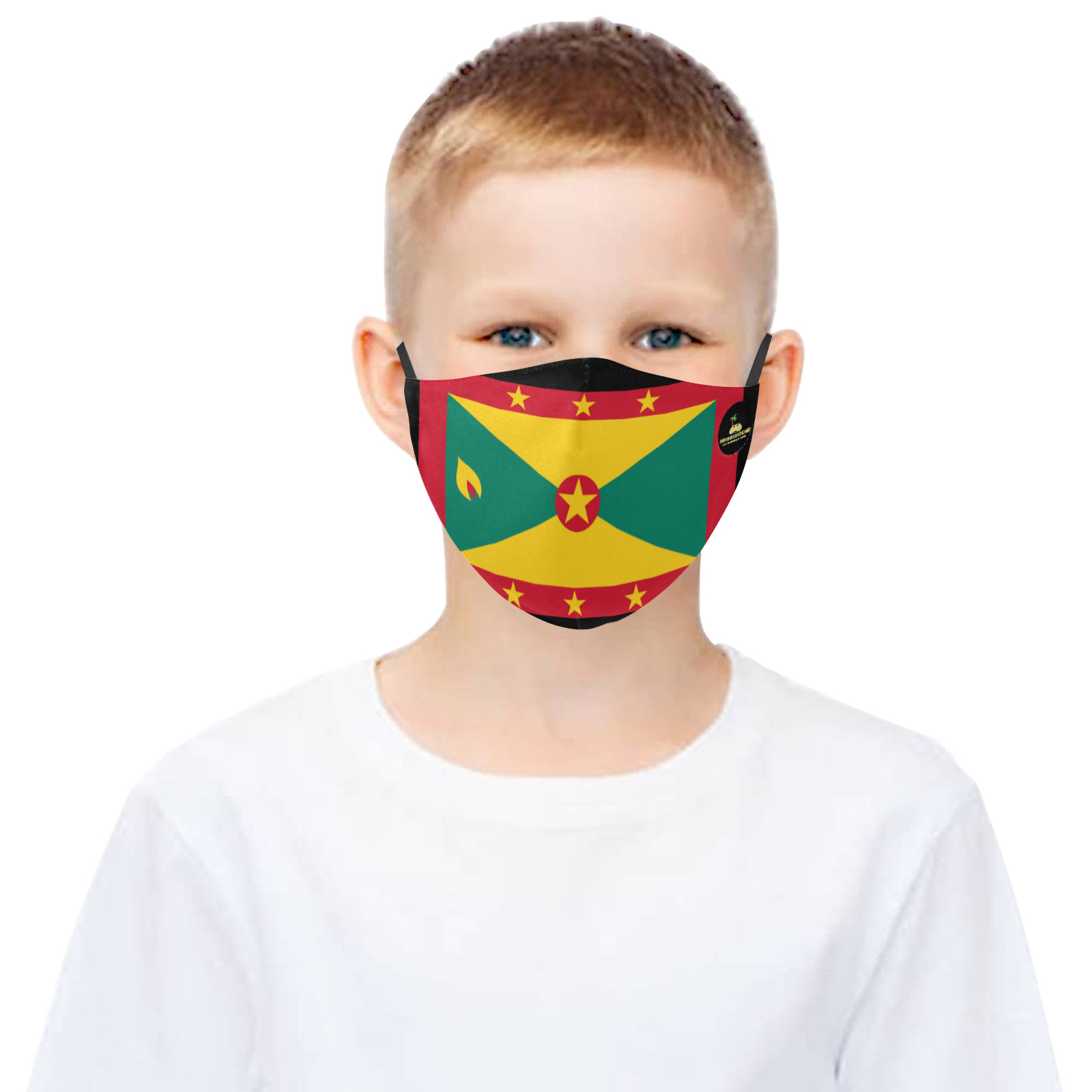manusartgnd 3D Mouth Mask with Drawstring (Pack of 20) (Model M04)
