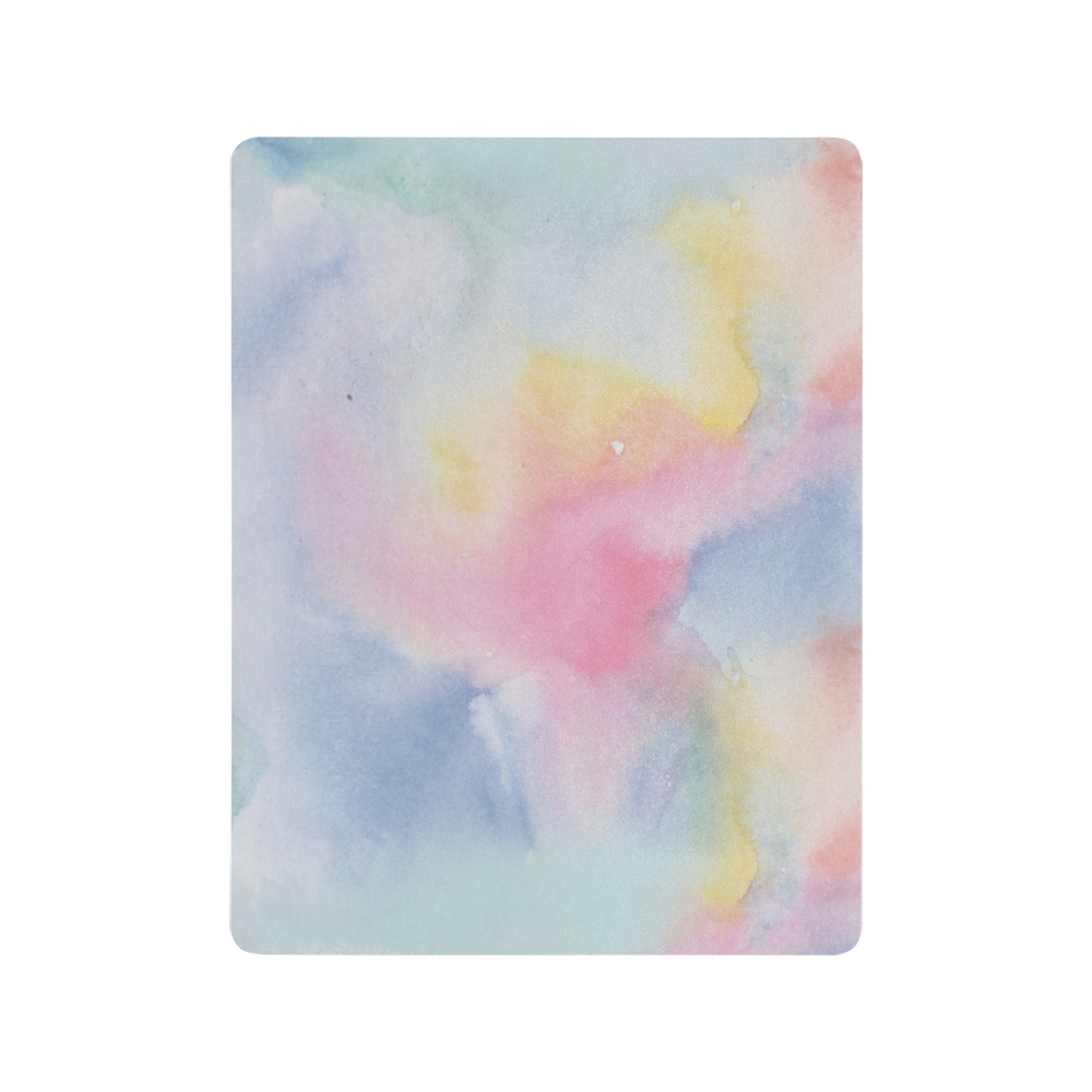 Colorful watercolor Mousepad 18"x14"