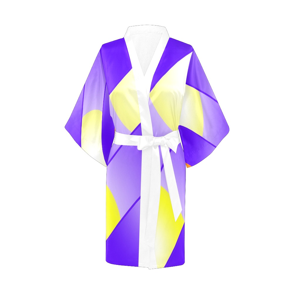Violet Kimono Robe
