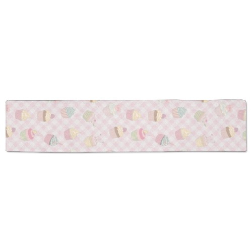 Cupcakes Table Runner 16x72 inch