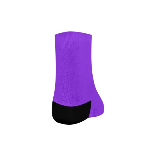 color blue violet Quarter Socks