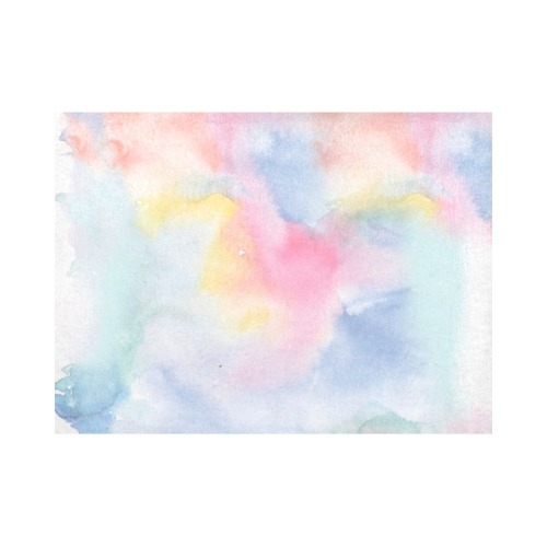 Colorful watercolor Placemat 14’’ x 19’’ (Set of 6)