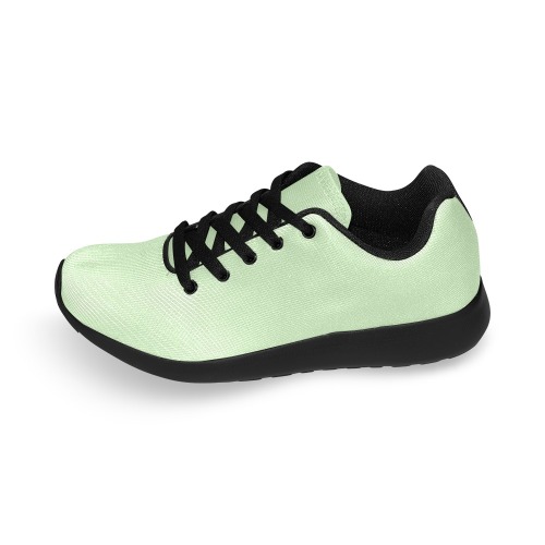 color tea green Men’s Running Shoes (Model 020)
