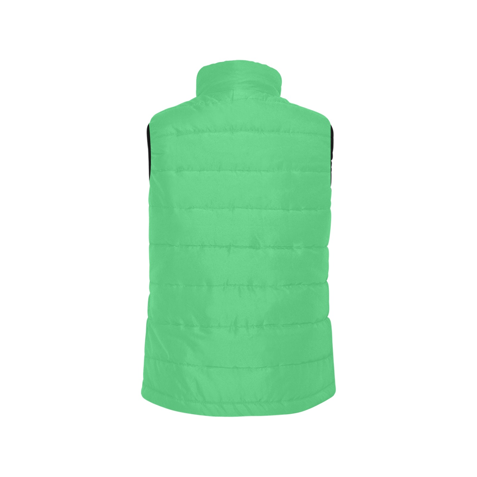 color Paris green Men's Padded Vest Jacket (Model H44)